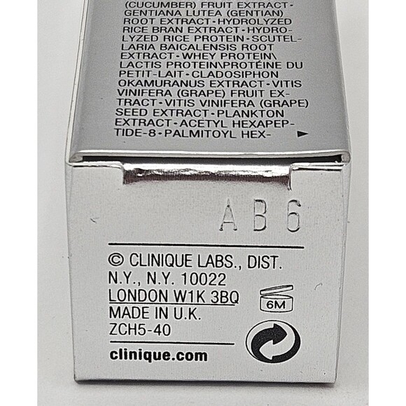 Clinique Smart Custom Repair Eye Treatment .17oz 5ml Travel Size NIB - Picture 6 of 6